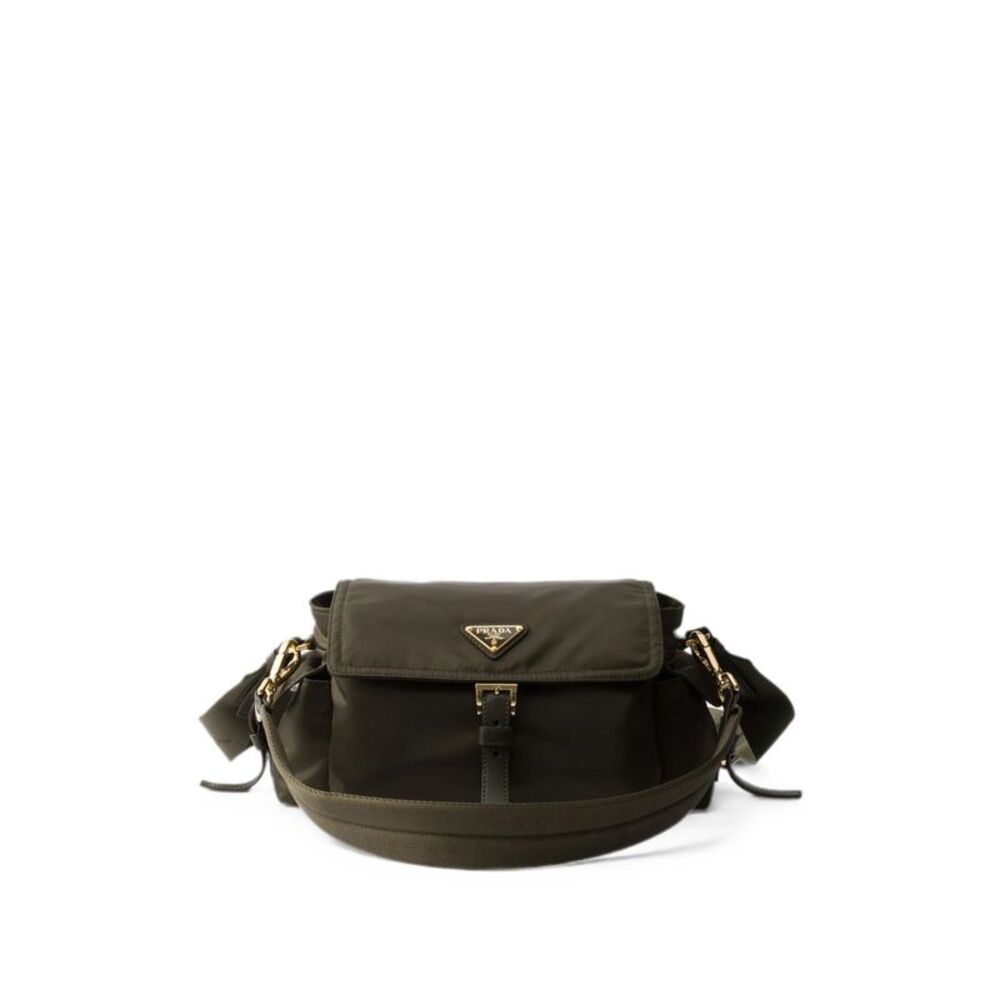 Prada Green Shoulder Bags Women
